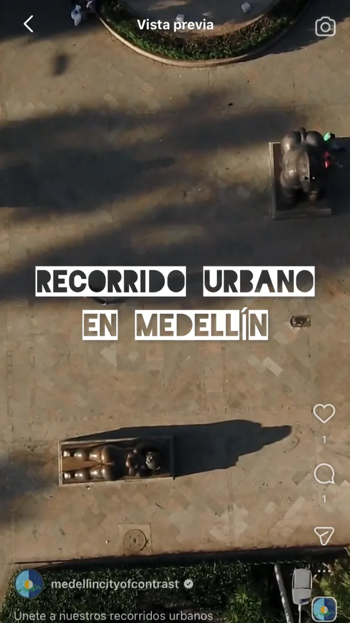 Recorrido urbano <em>en Medellín</em>